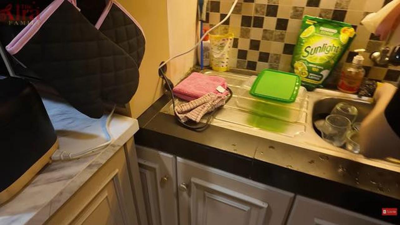 6 Potret Dapur Rumah Sederhana Lady Rara dan Aladull, Fungsional dengan Detail Menarik