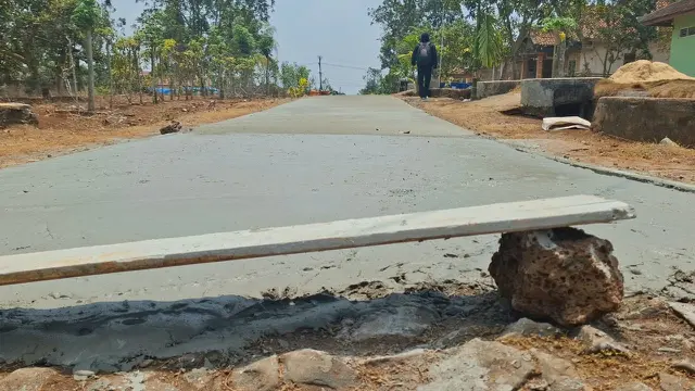 Warga Lampung Timur patungan Rp 1,92 miliar bangun jalan secara mandiri