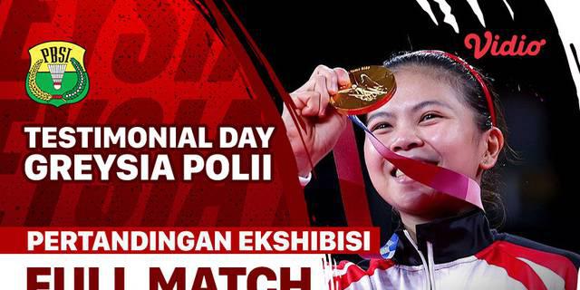 VIDEO: Pertandingan Ekshibisi Greysia Polii Bersama 7 Rival Selama Berkarier di Bulutangkis