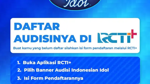 Indonesian Idol Season 13 Segera Dimulai, Intip Jadwal Audisi Roadshow hingga Penayangan Perdana (credit: https://www.instagram.com/indonesianidolid/).