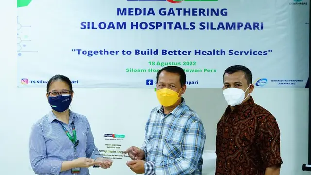 Tingkatkan Kualitas Informasi Kesehatan, Dewan Pers Beri Wejangan bagi Wartawan di Sumatera Selatan. Dok. Siloam Hospitals Silampari