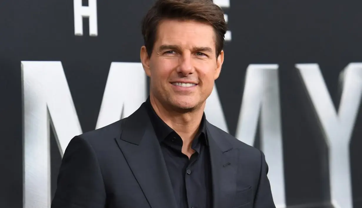 Tom Cruise mengorbankan pendidikannya dengan keluar dari sekolah untuk mengejar karier akting di New York. (ANGELA WEISS/AFP)