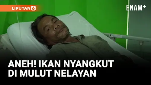 VIDEO: Aneh bin Ajaib! Ikan Loncat, Masuk dan Nyangkut di Mulut Nelayan