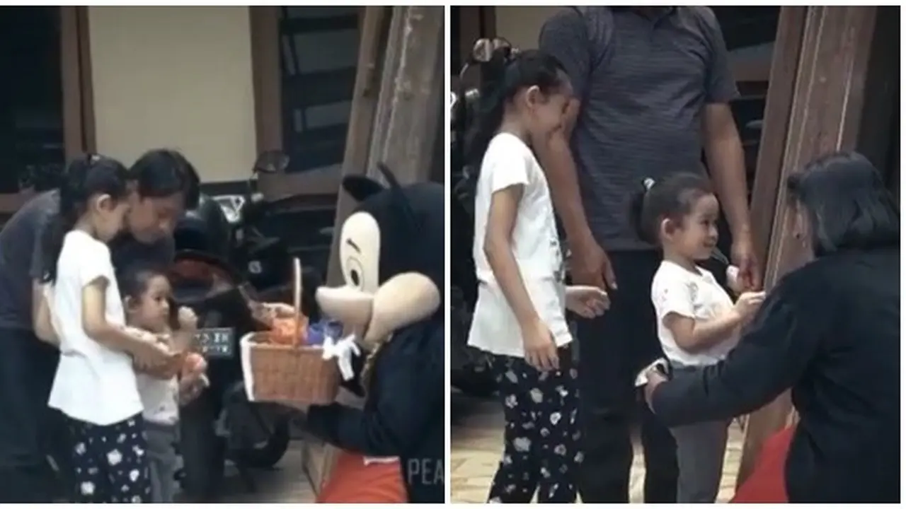 Polwan Ini Pulang dengan Menyamar Usai 1,5 Tahun Tugas di Afrika, Bikin Terharu