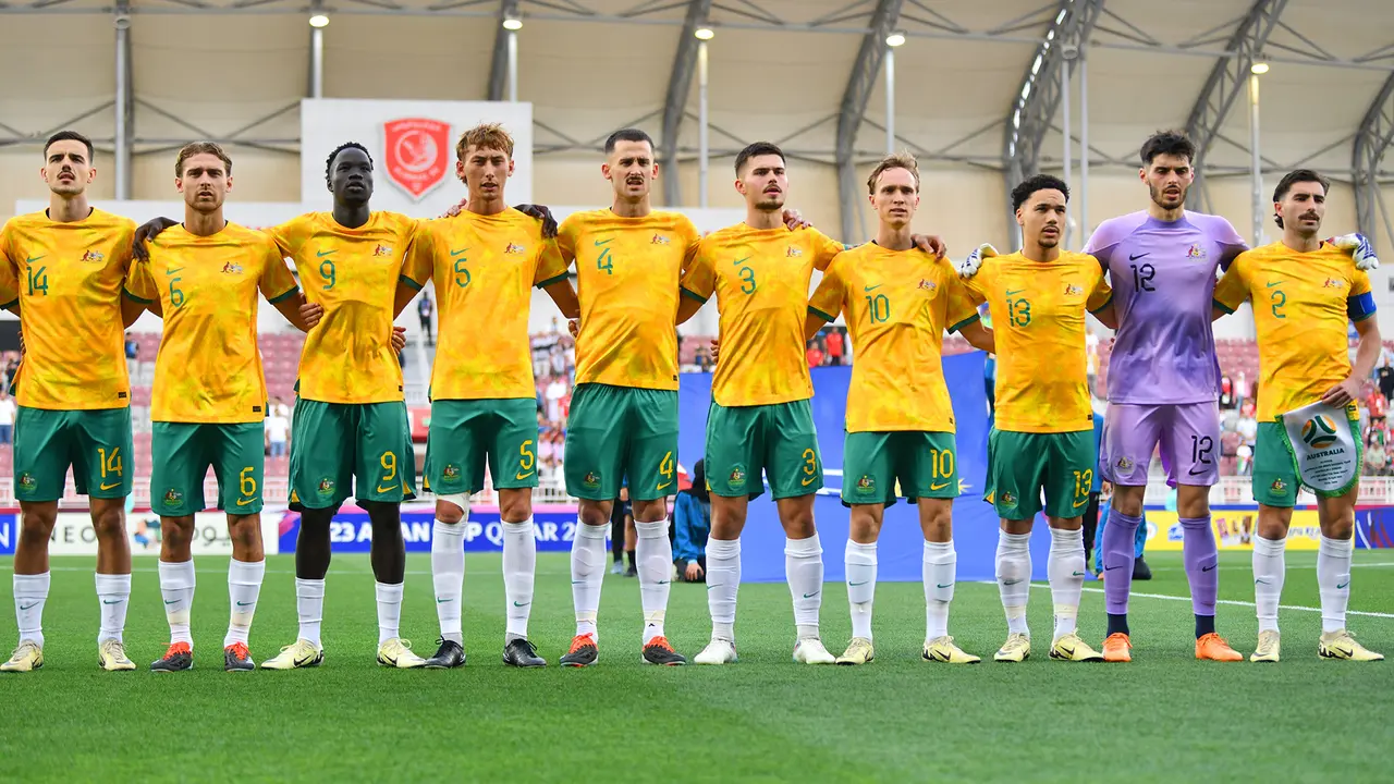 Timnas Australia U-23 di Piala Asia U-23 2024.