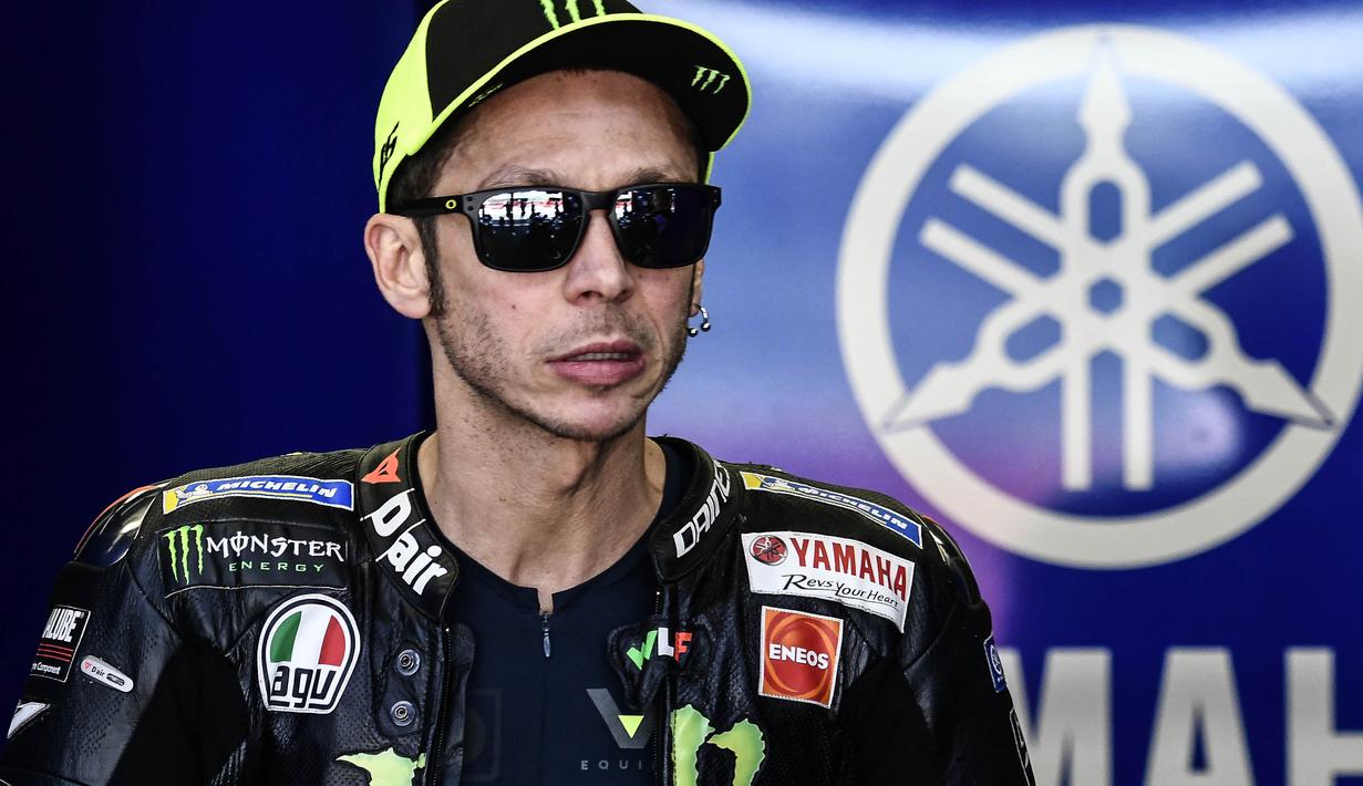 5. Valentino Rossi (Monster Energy Yamaha) - 72 poin. (AFP/Filippo Monteforte)