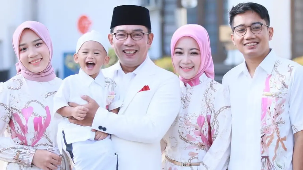 Ridwan Kamil dan Keluarga