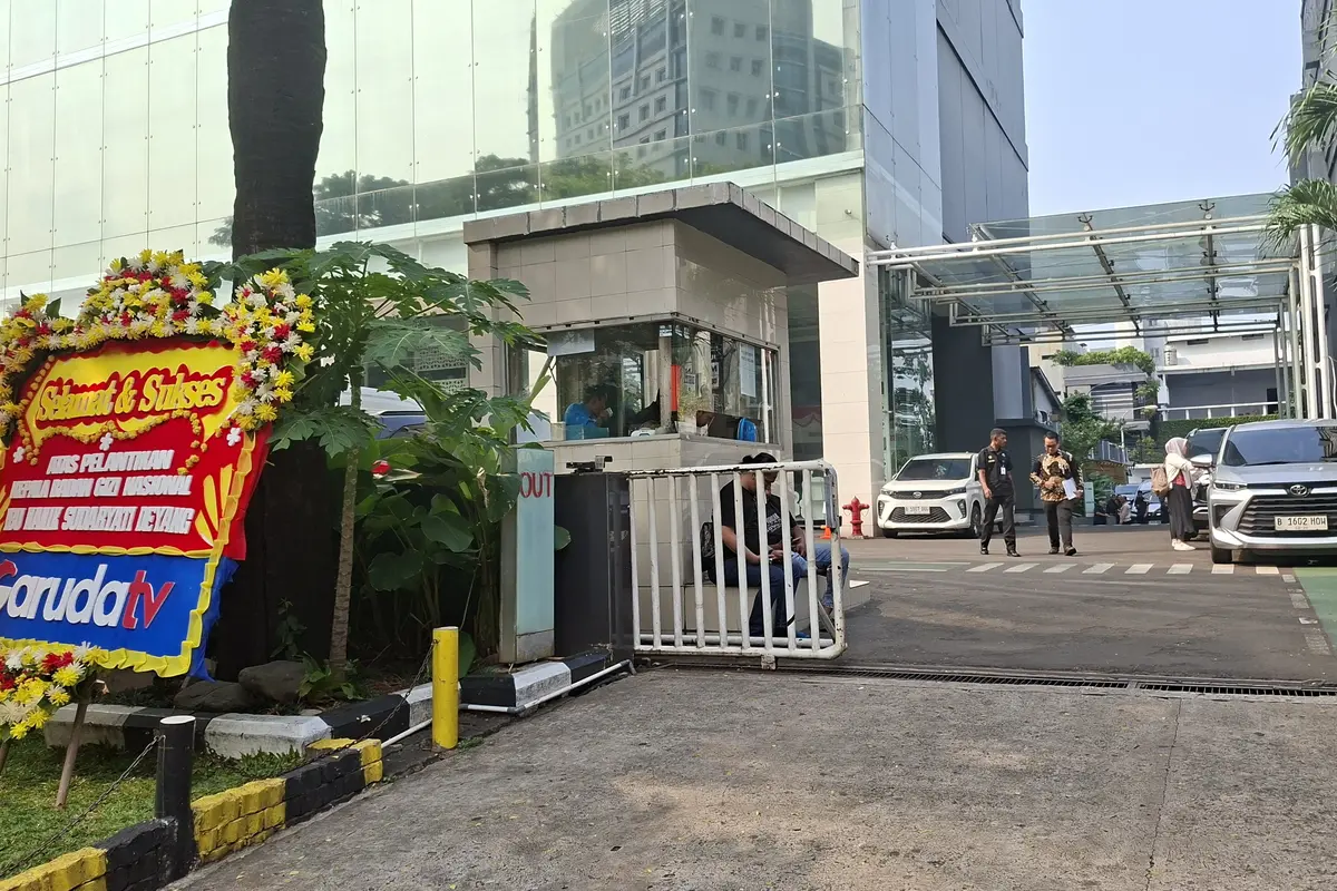 Suasana kantor Badan Gizi Nasional (BGN), Kebon Sirih, Jakarta Pusat.