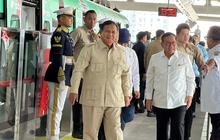 Jajal LRT Kelapa Gading-Manggarai, Prabowo Didampingi Pramono