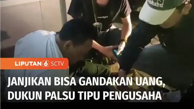 Berdalih bisa gandakan uang Rp 250 juta menjadi Rp 10 miliar. Seorang paranormal palsu memperdaya seorang pengusaha di Kota Bengkulu, hingga mengalami kerugian sebesar Rp 326 juta. Penangkapan pelaku di padepokannya di Bandungan, Semarang sempat diwa...