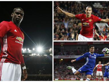 Inilah 10 penjualan jersey pemain terlaris di Premier League musim ini. (AFP-Reuters)