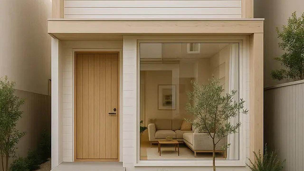 9 Tren Desain Rumah Sederhana Tapi Mewah 2025 di Lahan Sempit dengan Taman Kecil