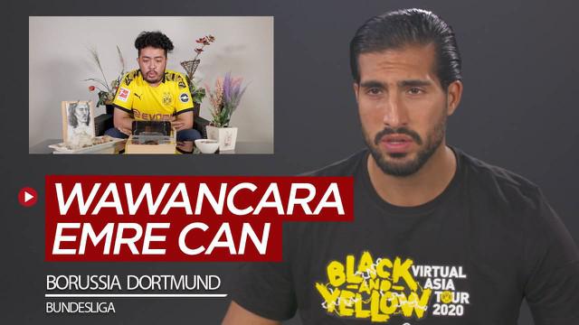 Berita video wawancara eksklusif Bola.net dengan Emre Can soal wonderkid Borussia Dortmund hingga peluang juara di Bundesliga musim 2020-2021.
