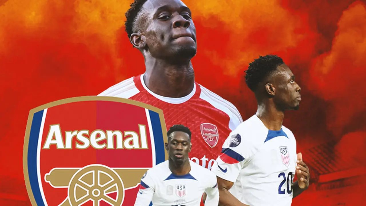 Arsenal - Ilustrasi Folarin Balogun