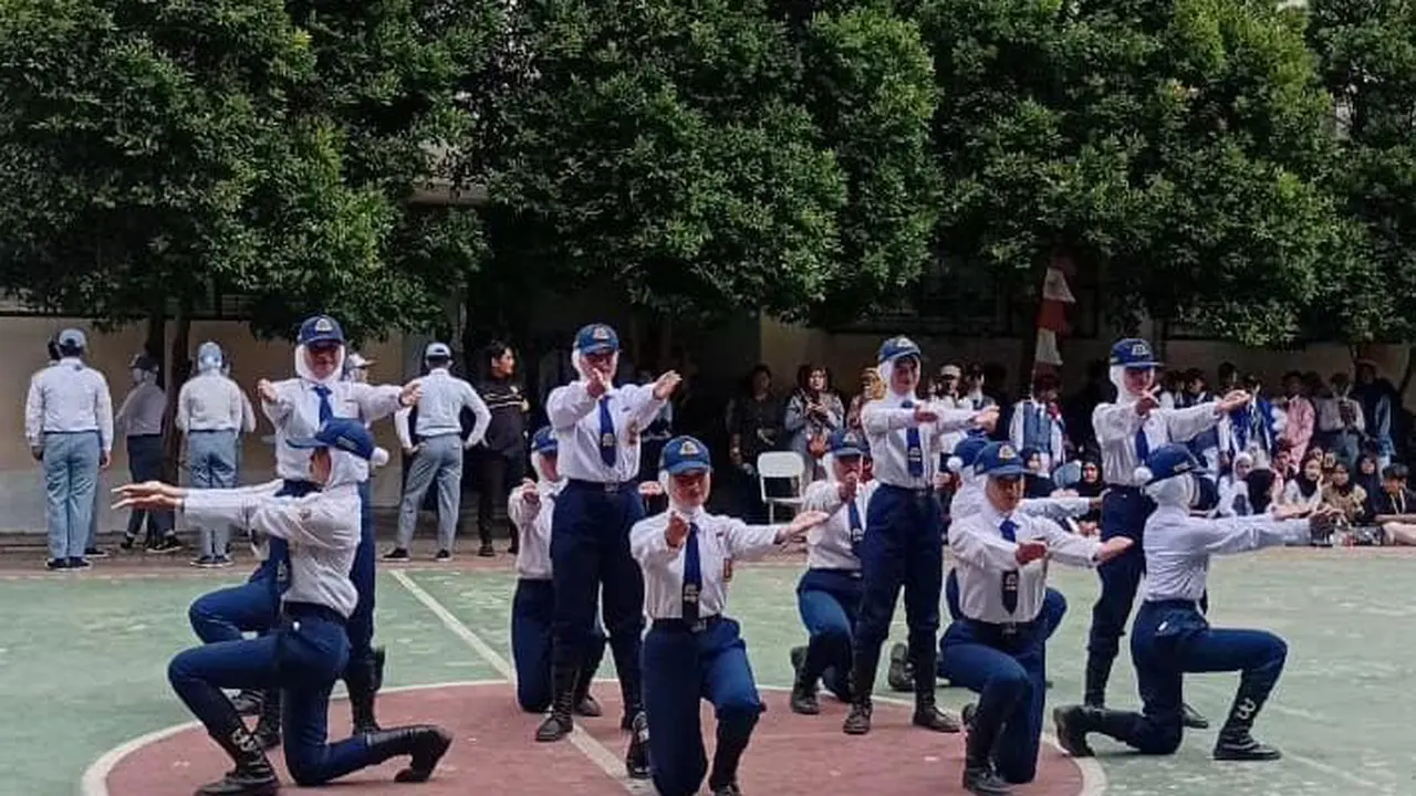 Purna Paskibraka Indonesia (PPI) Kota Tangerang Selatan menggelar  Lomba Gerak Langkah dan Formasi (GALAKSI) Ke-13. (Istimewa)