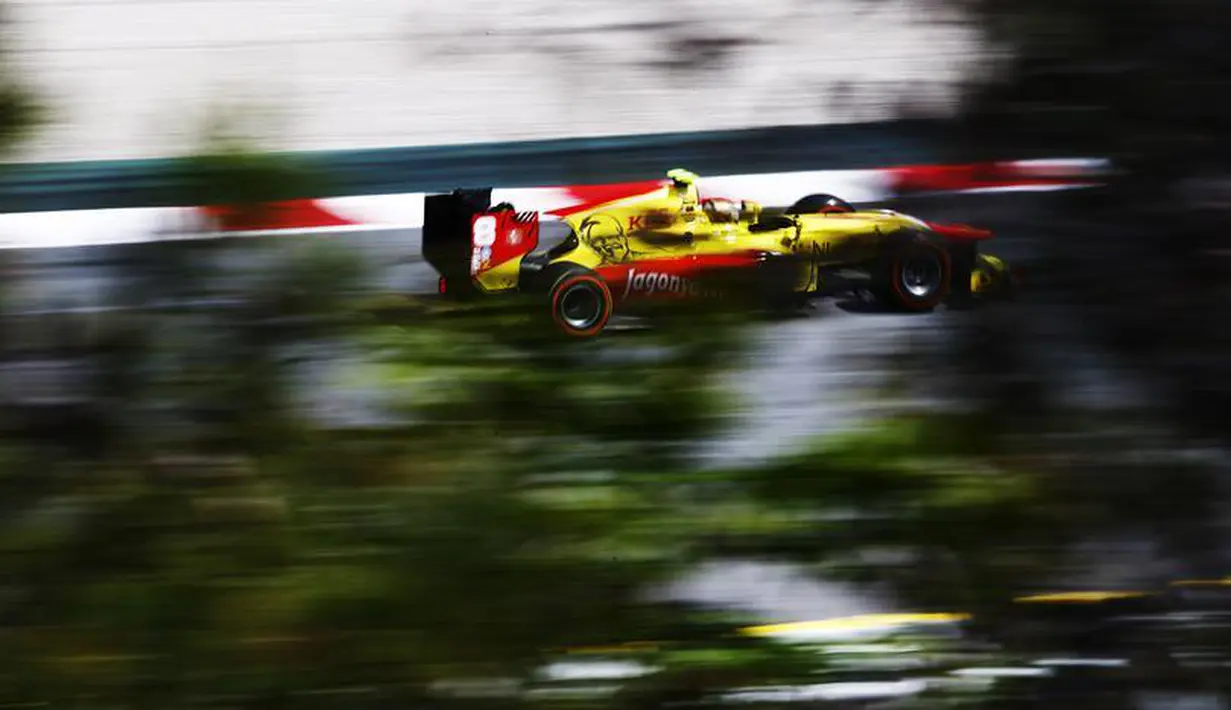 Pebalap Pertamina Campos Racing, Sean Gelael, melahap 26 lap dalam Sprint Race GP2 Spanyol di Sirkuit Catalunya, Spanyol, Minggu (15/5/2016). (gp2series.com)