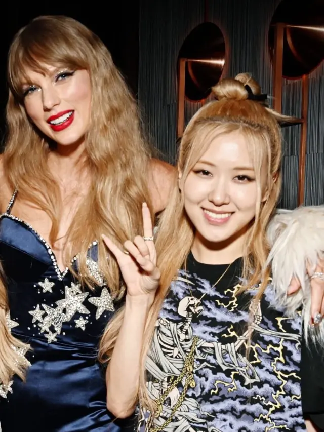 Taylor Swift dan Rose Blackpink