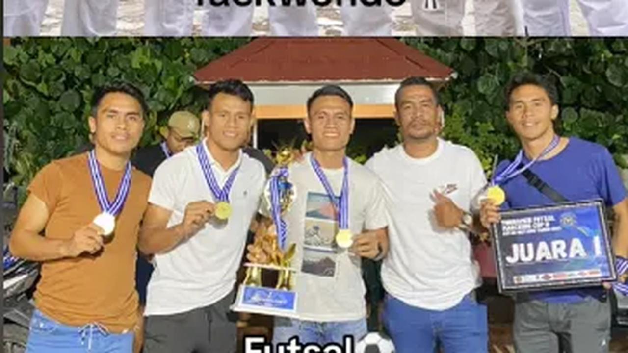 Khususnya dalam bidang olah raga futsal dan taekwondo.