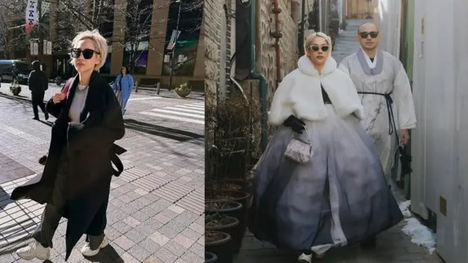 Potret Penampilan BCL Saat Berlibur Ke Korea (credit: instagram/itsmebcl)