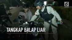 Tiga remaja yang hendak mengikuti aksi balapan liar diamankan tim pemburu preman Polres Metro Jakarta Barat dan Polsek Kembangan, Rabu malam.