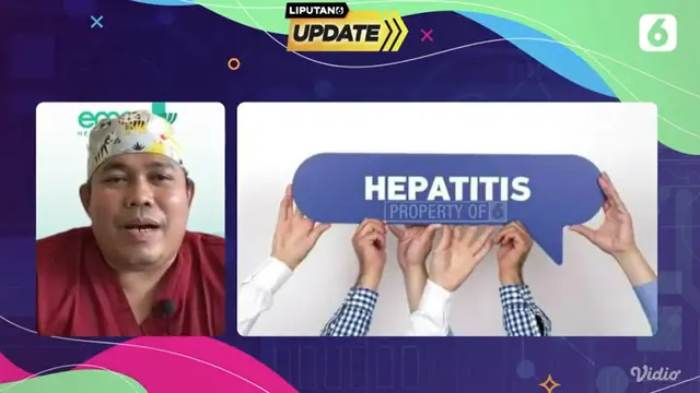 Dokter spesialis anak ahli pencernaan dan hati RS EMC Sentul, Sumardi Fransiskus tentang hepatitis akut misterius dalam Live Update Liputan6.com