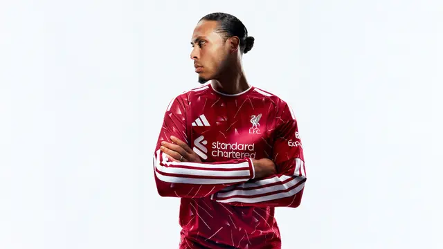 Penampakan jersey baru Liverpool musim 2026/2027