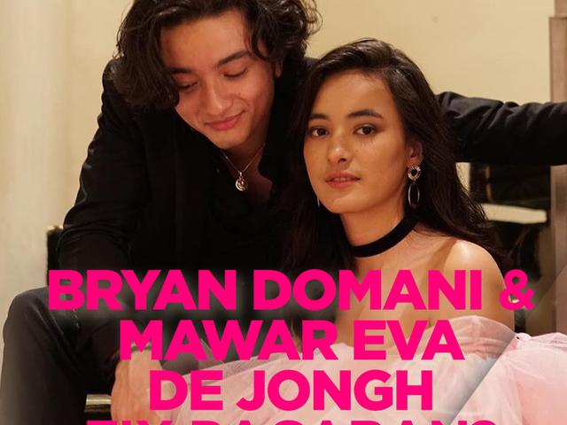 Bryan Domani Dan Mawar Eva De Jongh Makan Malam Keluarga Pacaran News Entertainment Fimela Com