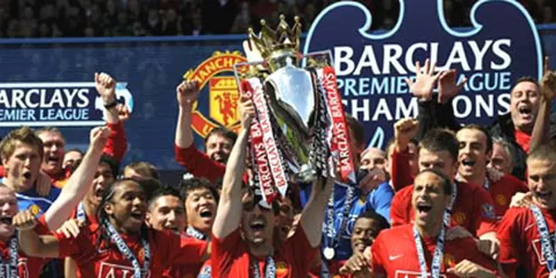 MU Juara Liga Premier (© AFP 2009)