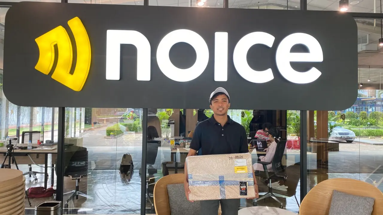 Driver Ojol menjadi konten kreator di Noice dan mendapatkan 8 juta rupiah setiap bulan.