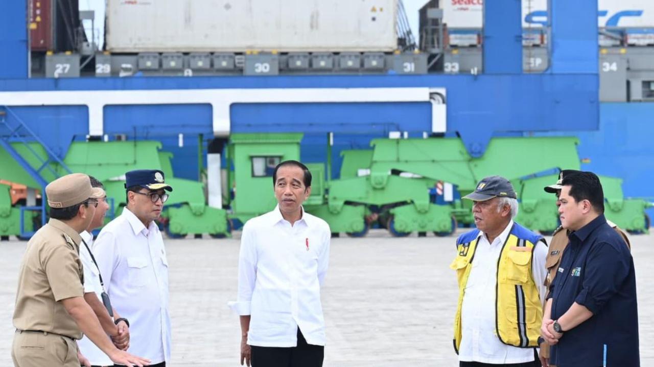 Jokowi Resmikan Makassar New Port dengan Nilai Investasi Rp5,4 Triliun