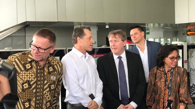 Marcus Winsley (kanan) dan Alen Nikolovski (kiri)