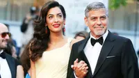 Amal Clooney Pamer Paha di Cannes Film Festival