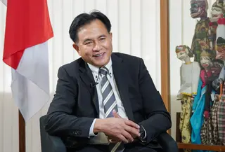 Menteri Koordinator Bidang Hukum, Hak Asasi Manusia, Imigrasi dan Pemasyarakatan Yusril Ihza Mahendra. (Kredit foto: Tim Media Kemenko Hukum, Hak Asasi Manusia, Imigrasi dan Pemasyarakatan).