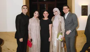 Deretan Tamu Artis di Resepsi Pernikahan Andre Taulany dan Amanda Rigby