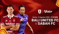 Nonton Bali United vs Sabah FC - Dewata Challenge Series: Uji Konsistensi Serdadu Tridatu di Vidio