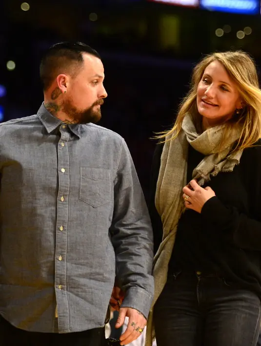 Benji Madden dan Cameron Diaz mengikatkan janji suci pernikahan sejak Januari 2015. (Bintang/EPA)