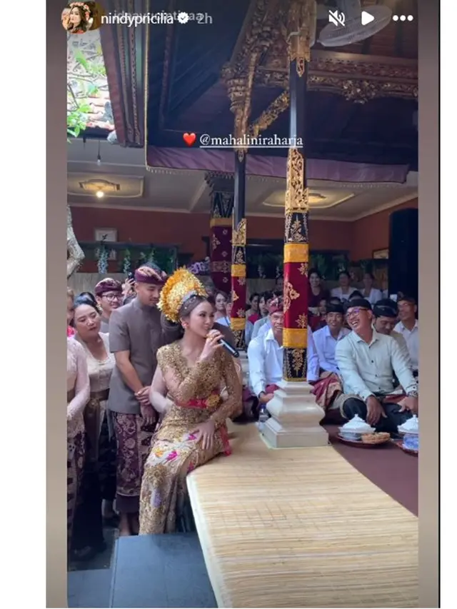 8 Potret Mahalini dan Rizky Febian Jalani Upacara Mepamit di Bali, Berlangsung Khidmat
