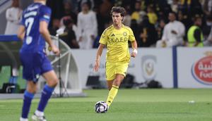 Aksi Joao Felix di laga Liga Arab Saudi antara Al Fateh vs Al Nassr, 15 Februari 2026. (Official X Al Nassr)