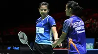 Ganda putri Indonesia, Anggia Shitta Awanda/Della Destiara Haris. (PBSI)