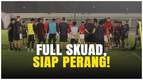 VIDEO: Skuad Lengkap! Timnas Indonesia U-23 Siap Tempur Lawan Vietnam di Final
