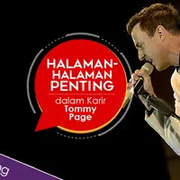 Ada beberapa poin penting dalam perjalanan karir mendiang Tommy Page. (Desain: Nurman Abdul Hakim/Bintang.com)