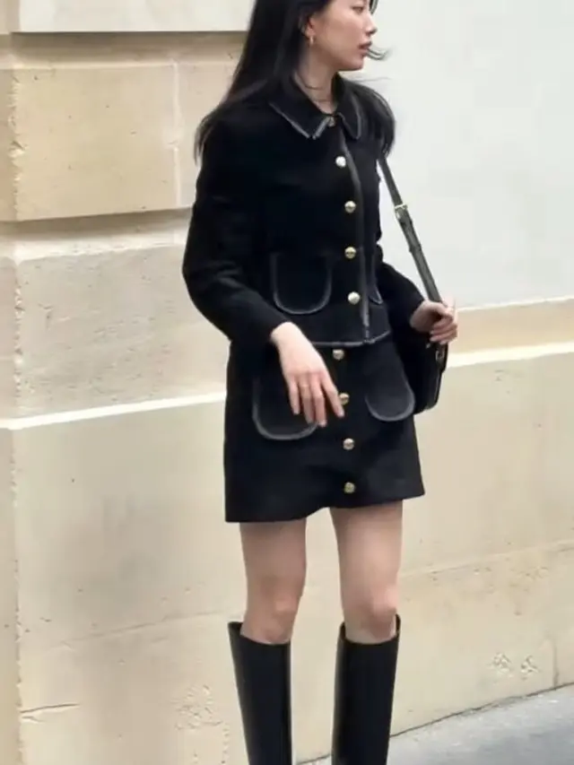 Bae Suzy Selama di Paris Hadir Fashion Show Celine. [@skuukzky]