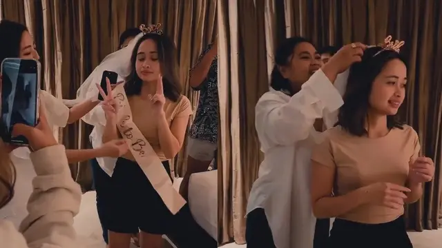 Menikah Hari Ini, 9 Potret Gritte Agatha Dapat Surprise Bridal Shower ke-2 di Bali