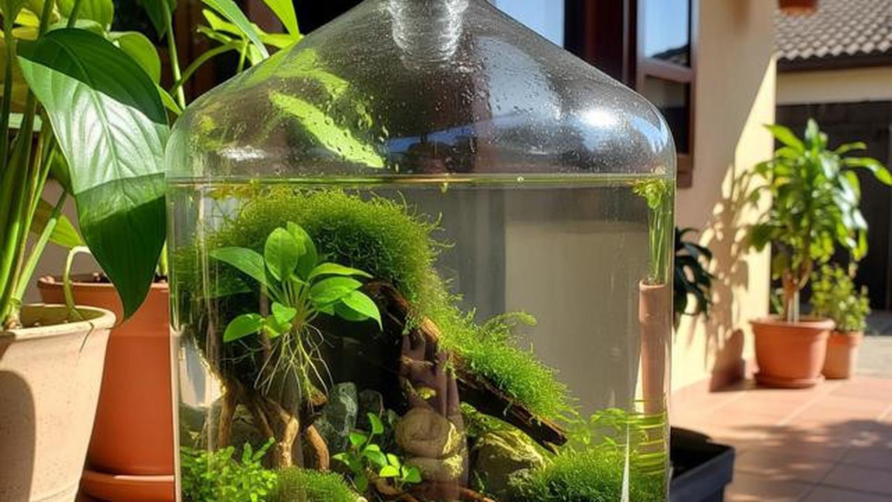 10 Desain Akuarium dari Galon Bekas, Bisa Percantik Teras Rumah