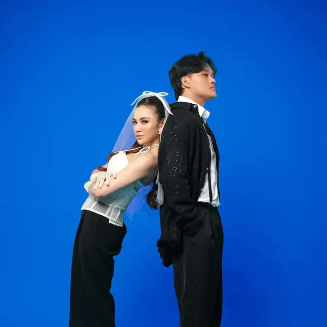 Rizky Febian dan Mahalini. (Foto: Dok. Instagram @rizkyfbian)