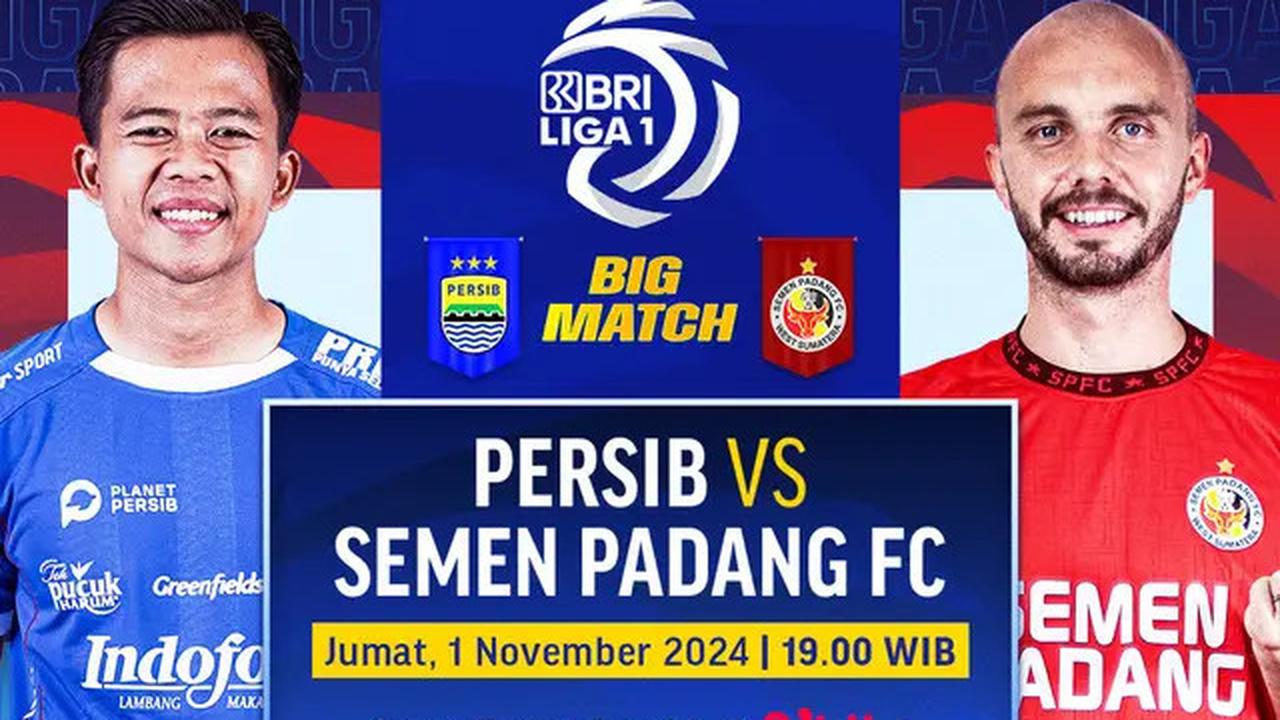 Prediksi BRI Liga 1 Persib Vs Semen Padang: Kesempatan Maung Bandung Pesta Gol