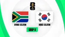 Afrika Selatan vs Korea Selatan di Piala Dunia 2026. (Bola.com/Multimedia KLY)