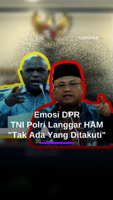 Emosi DPR Anak Buah Prabowo Depan Pigai, Oknum TNI Polri Ada Langgar HAM: Tidak Ada yang Ditakuti