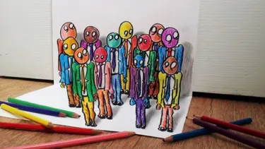 Keren Gambar Pensil Ini Seperti Keluar Dari Kertas Fashion Fimela Com