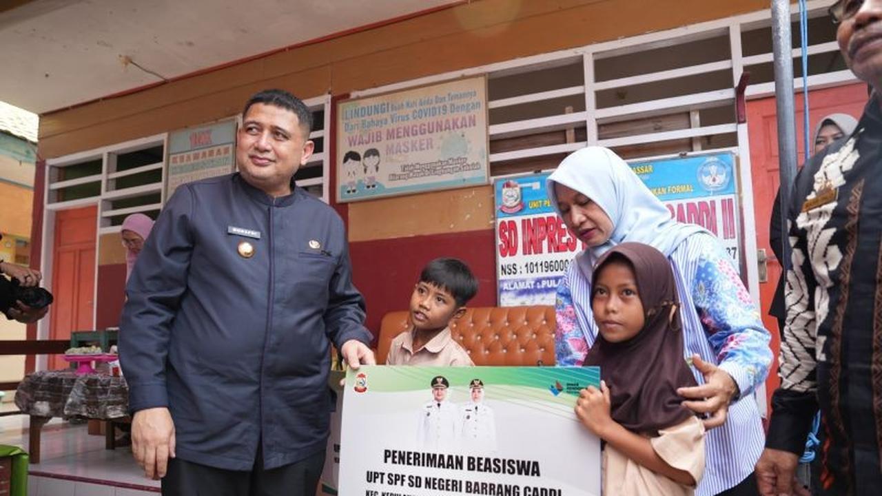 Pemkot Makassar Salurkan Bantuan Pendidikan Rp2,1 Miliar di Kepulauan, Perkuat Akses Belajar
